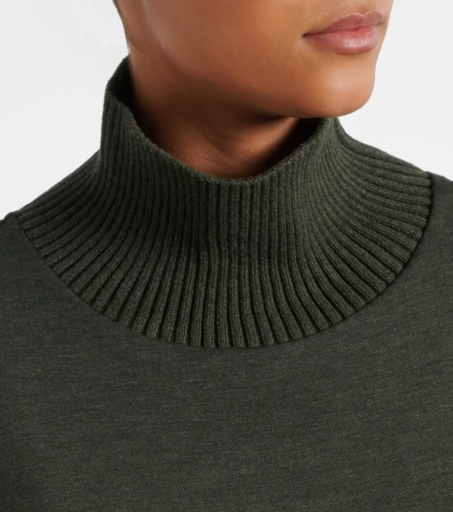 Varley Barker jersey turtleneck sweater | Thumbnail 4