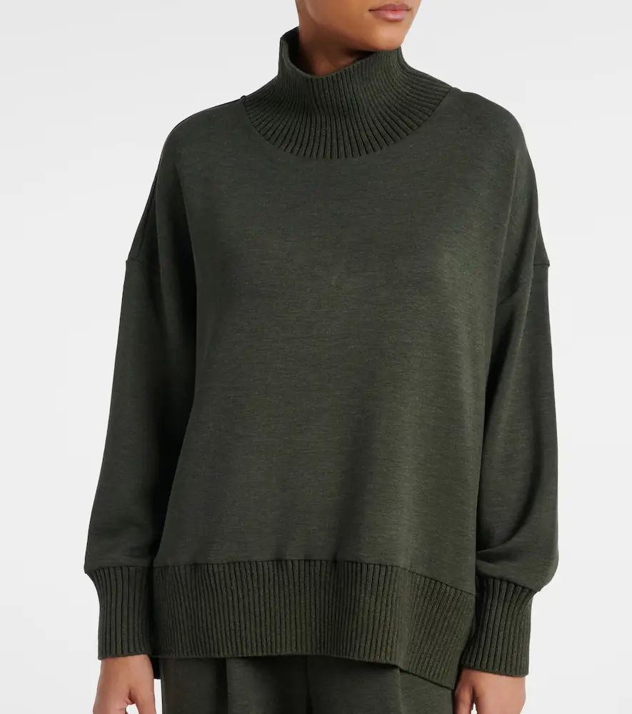 Varley Barker jersey turtleneck sweater | Thumbnail 5