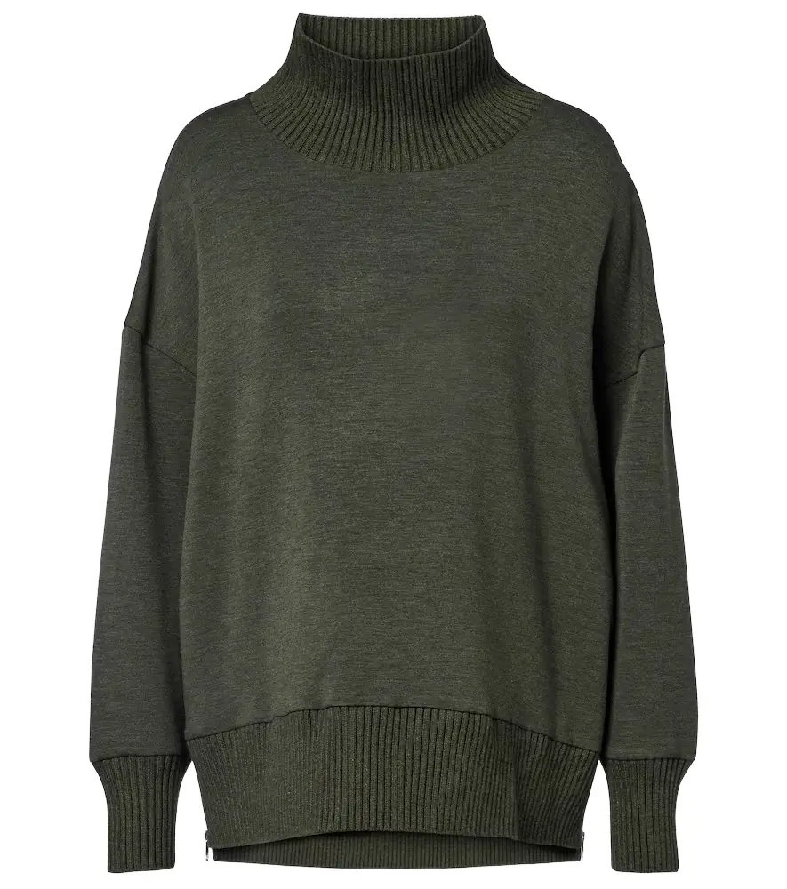 Varley Barker jersey turtleneck sweater