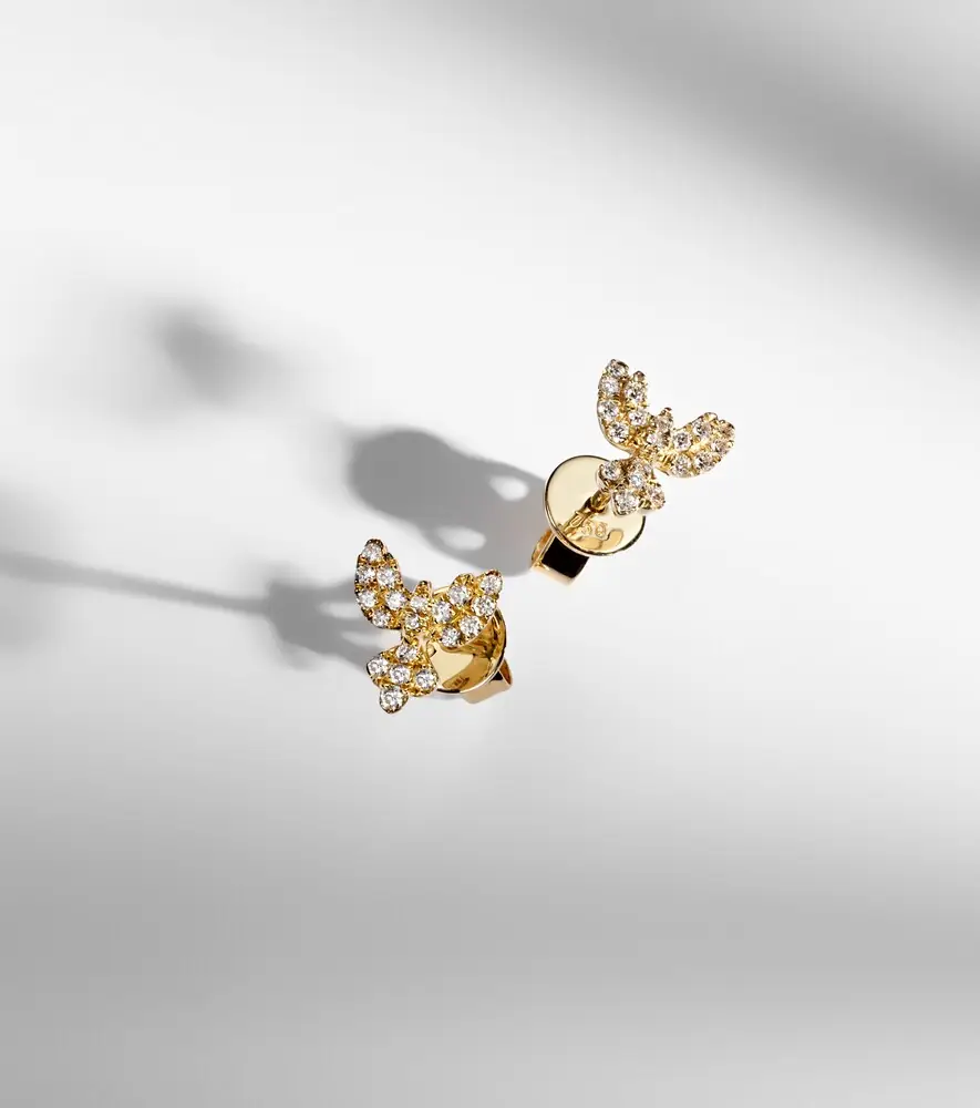 Anita Ko 18kt gold earrings with diamonds | Thumbnail 5 Anita Ko 18kt gold earrings with diamonds | Thumbnail 5
