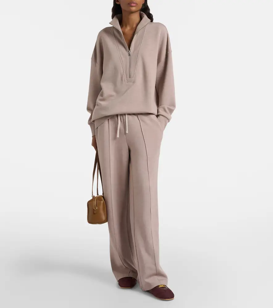 Varley Masie jersey half-zip sweatshirt | Thumbnail 3 Varley Masie jersey half-zip sweatshirt | Thumbnail 3