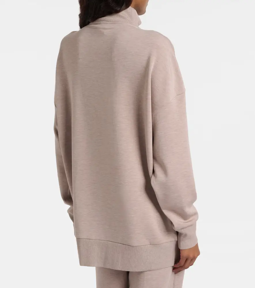 Varley Masie jersey half-zip sweatshirt | Thumbnail 4 Varley Masie jersey half-zip sweatshirt | Thumbnail 4