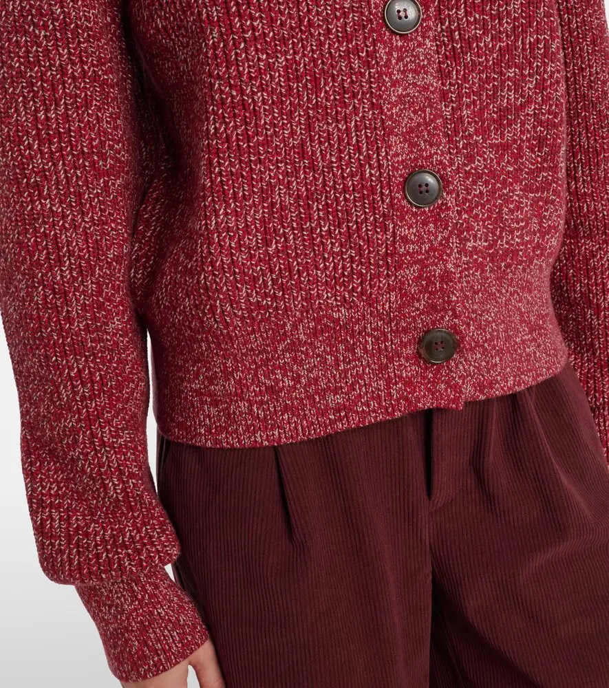 Varley Patricia ribbed-knit cardigan | Thumbnail 3