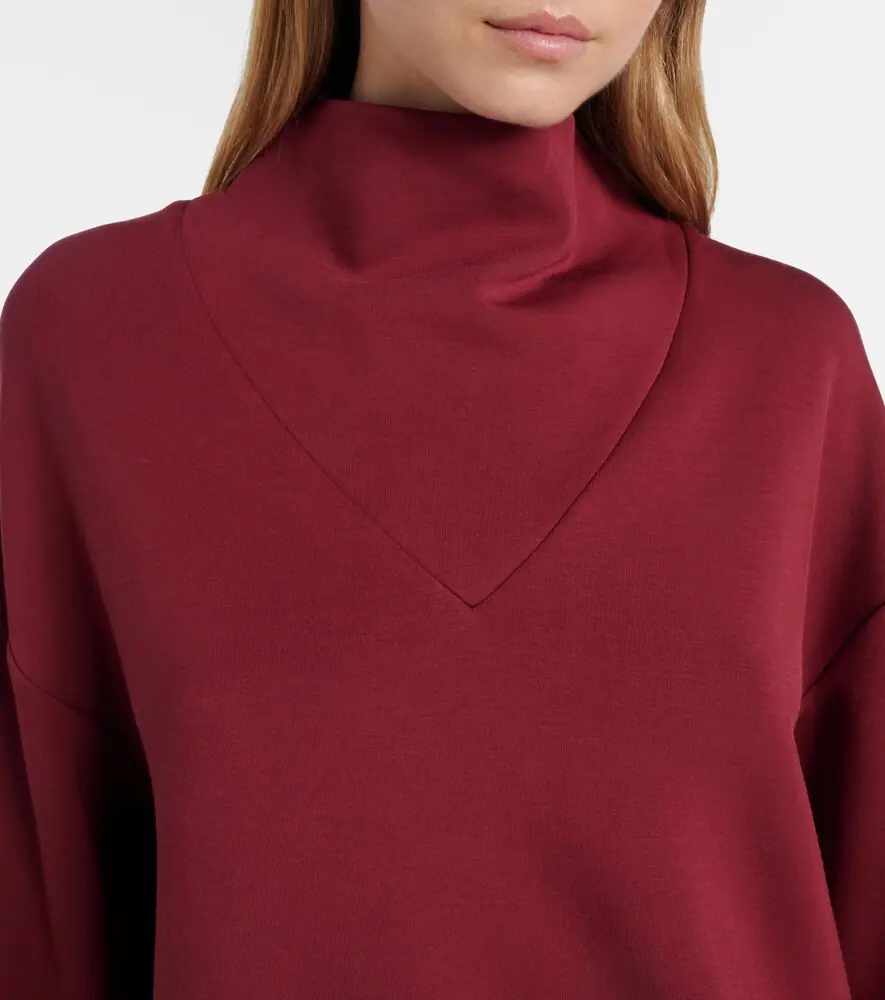 Varley Betsy draped sweatshirt | Thumbnail 3