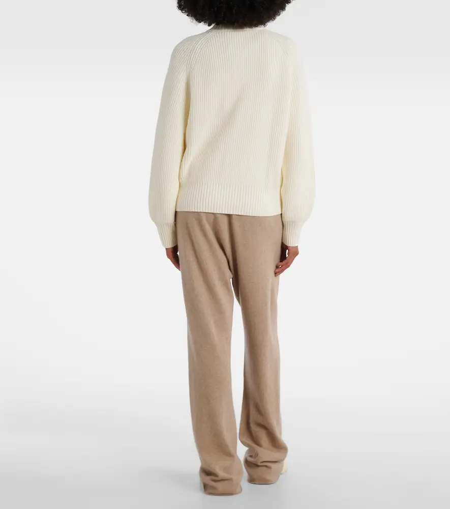 Varley Milo ribbed-knit zip-up cardigan | Thumbnail 5