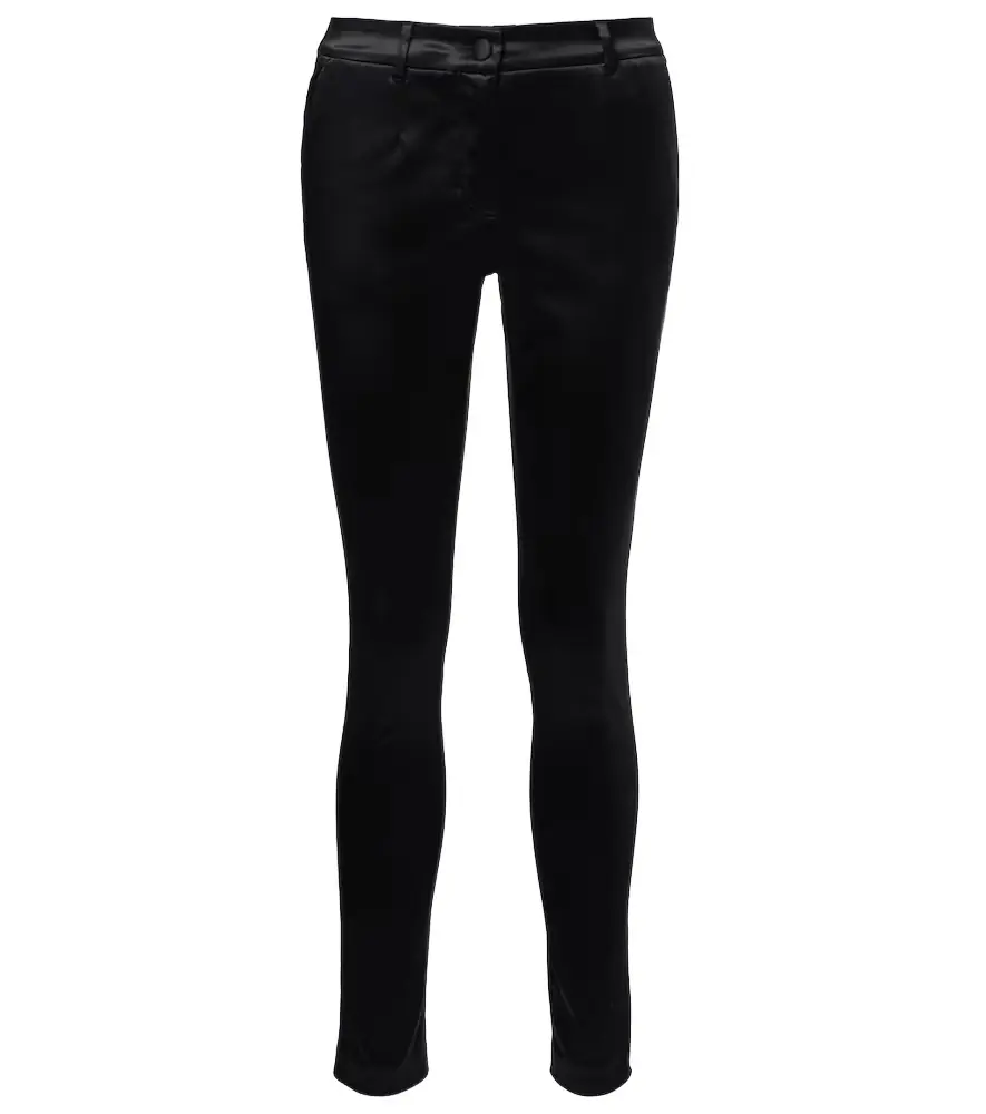 Dolce & Gabbana Satin skinny pants | Image 1 Dolce & Gabbana Satin skinny pants | Image 1