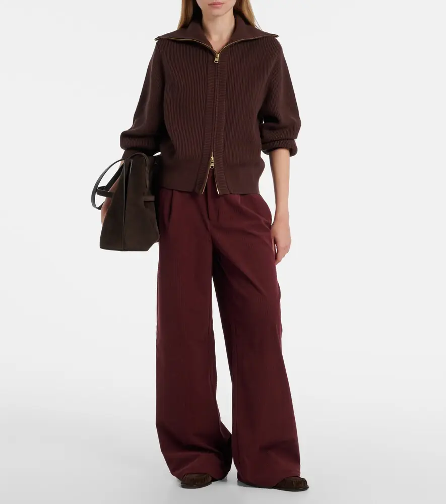 Varley Enrico zip-up cardigan | Thumbnail 4 Varley Enrico zip-up cardigan | Thumbnail 4