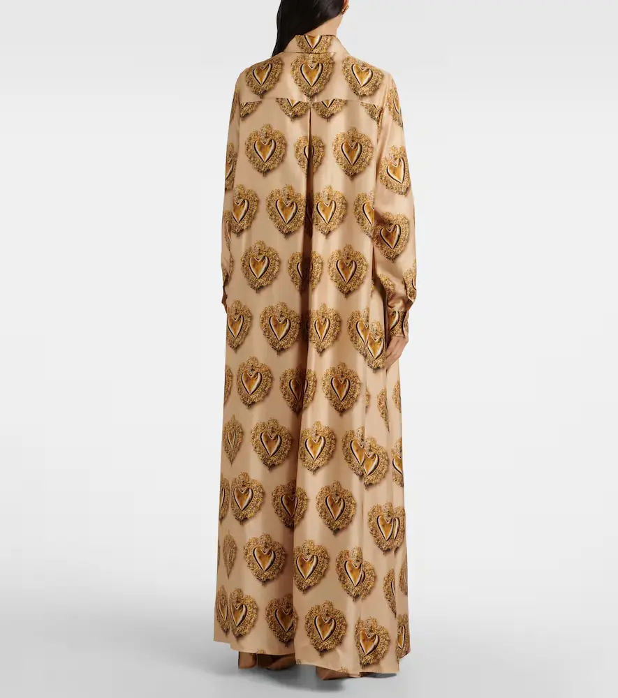 Dolce & Gabbana Printed silk shirt dress | Thumbnail 4 Dolce & Gabbana Printed silk shirt dress | Thumbnail 4