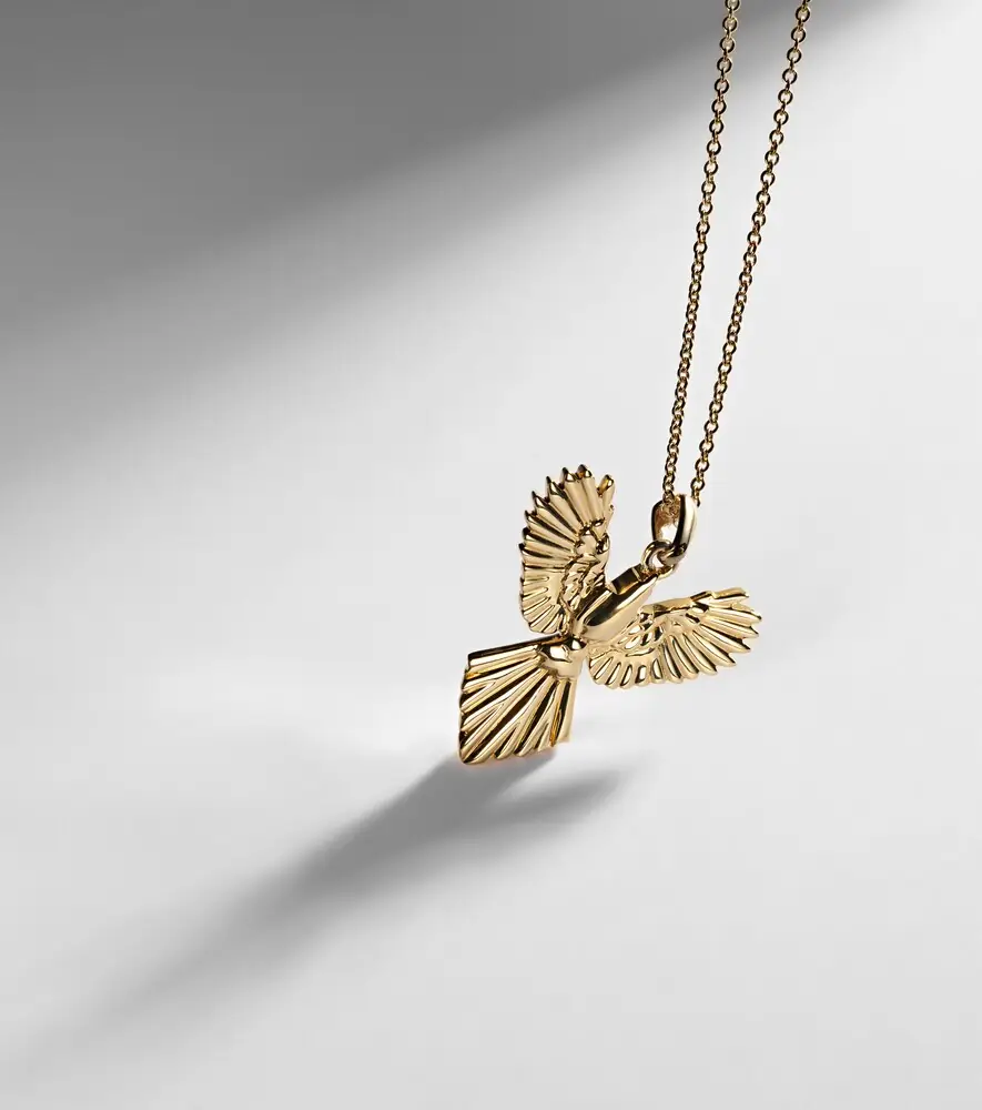 Anita Ko Phoenix 18kt gold pendant necklace | Thumbnail 6