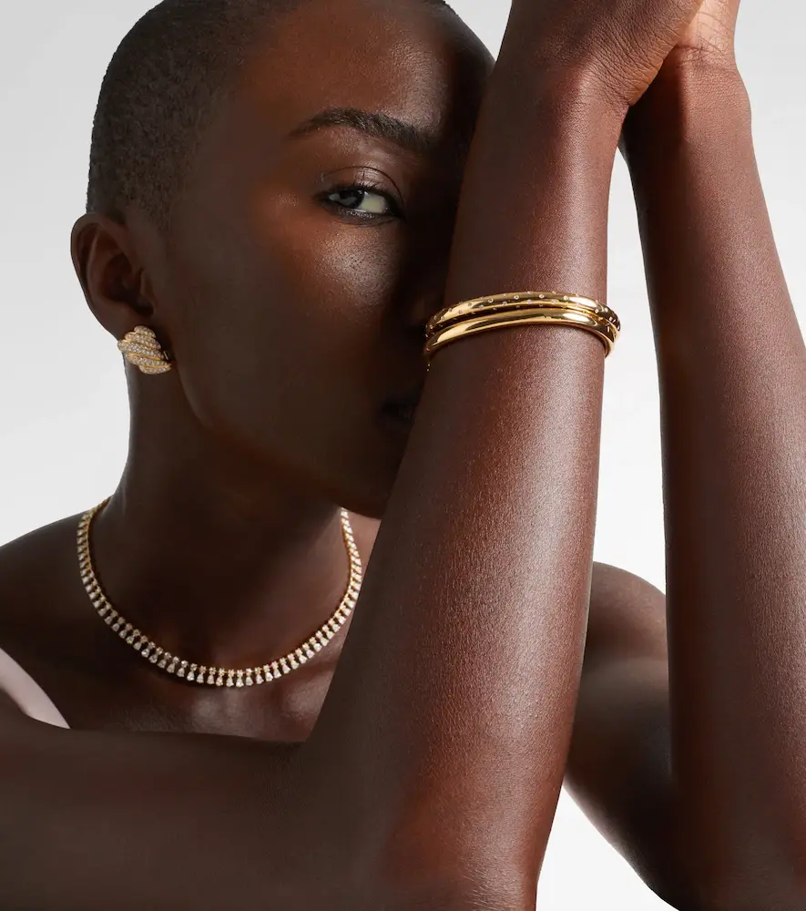 Anita Ko Cosmo 18kt gold bangle | Thumbnail 4