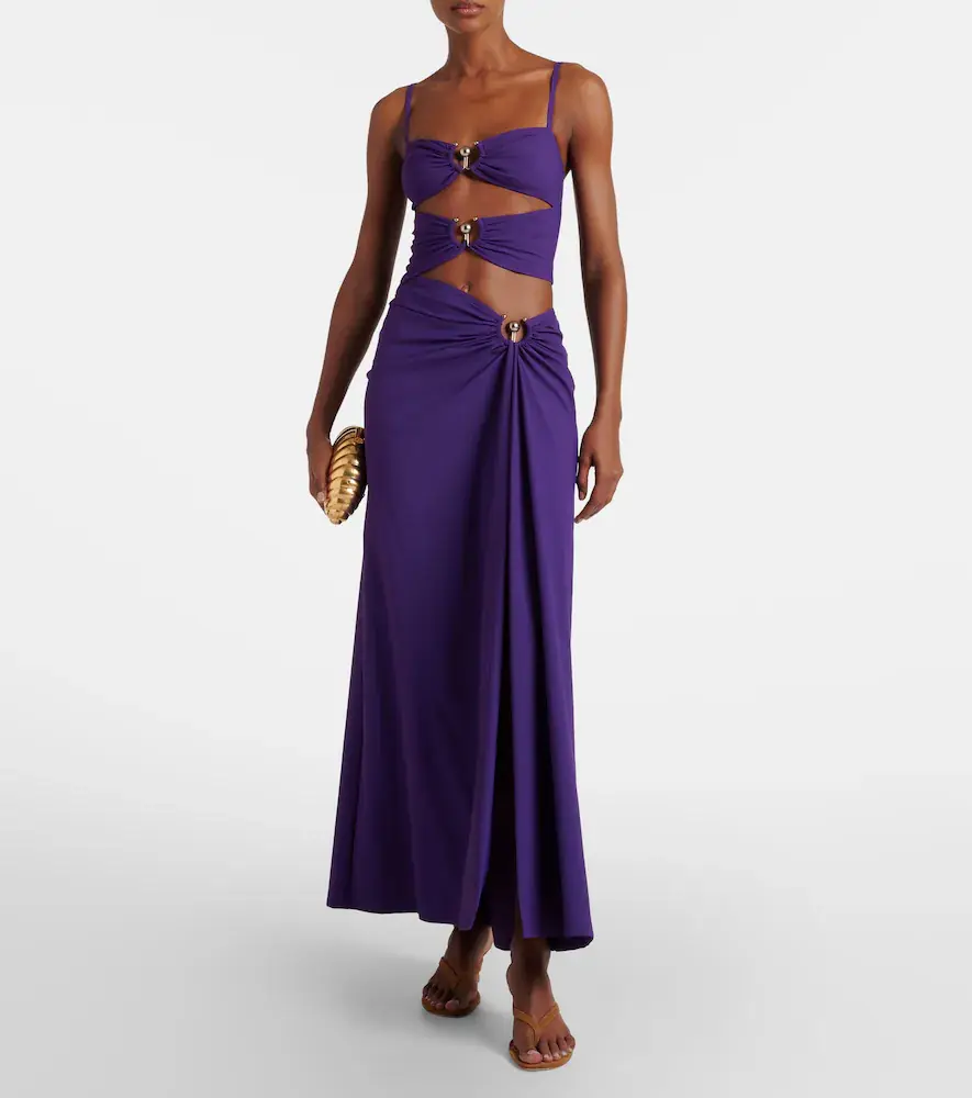 Christopher Esber Cutout ruched maxi dress | Thumbnail 5