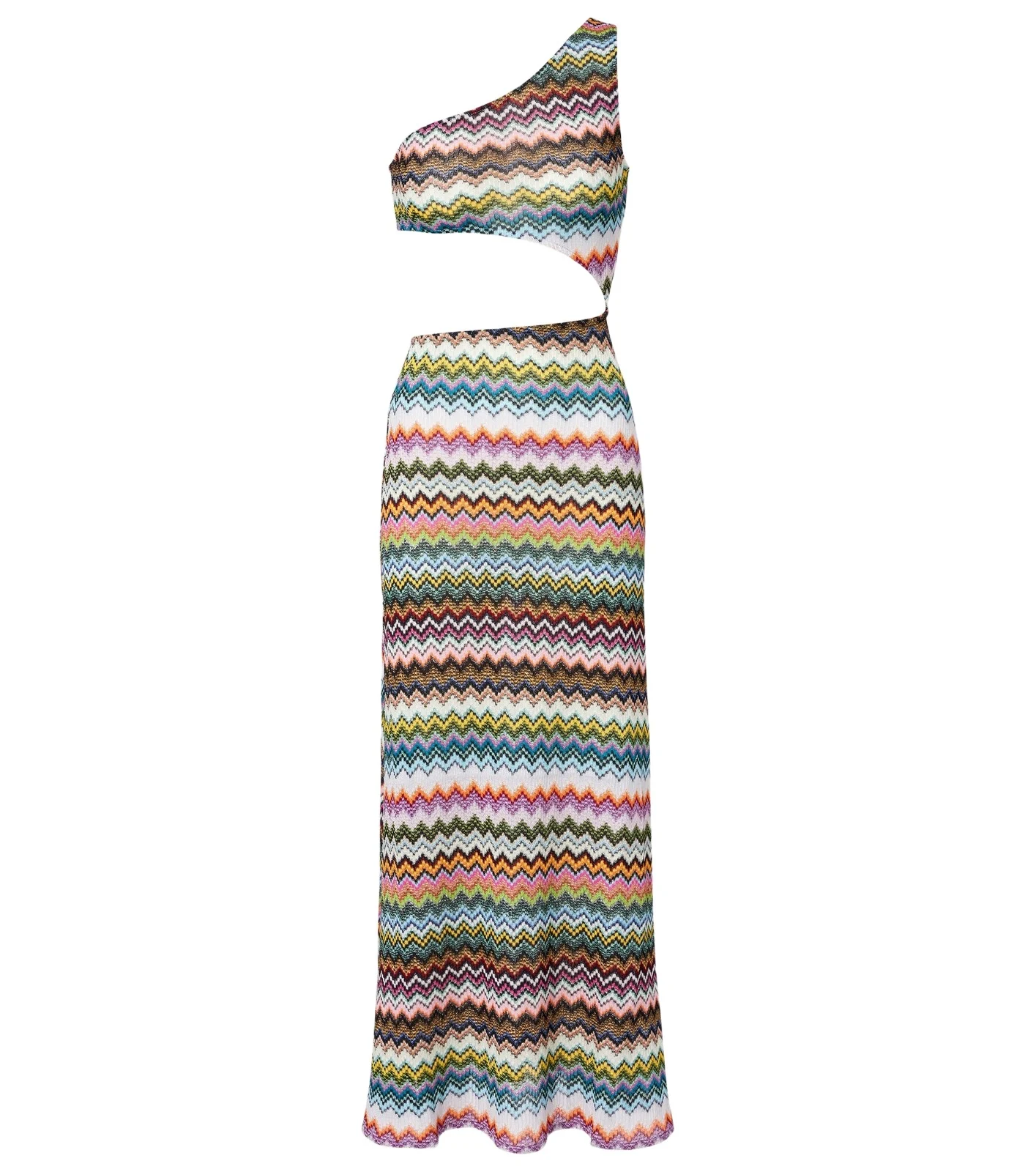 Missoni Zigzag lamé beach cover-up