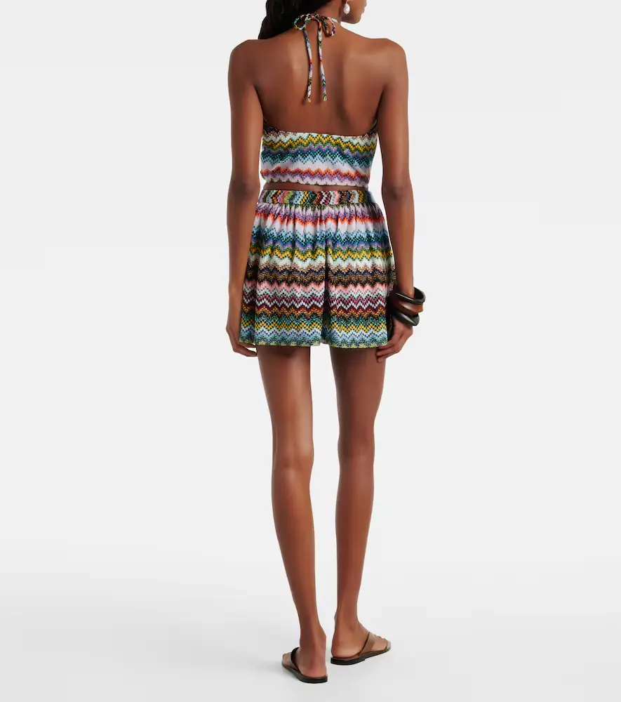 Missoni Zigzag lamé Bermuda shorts | Thumbnail 4 Missoni Zigzag lamé Bermuda shorts | Thumbnail 4