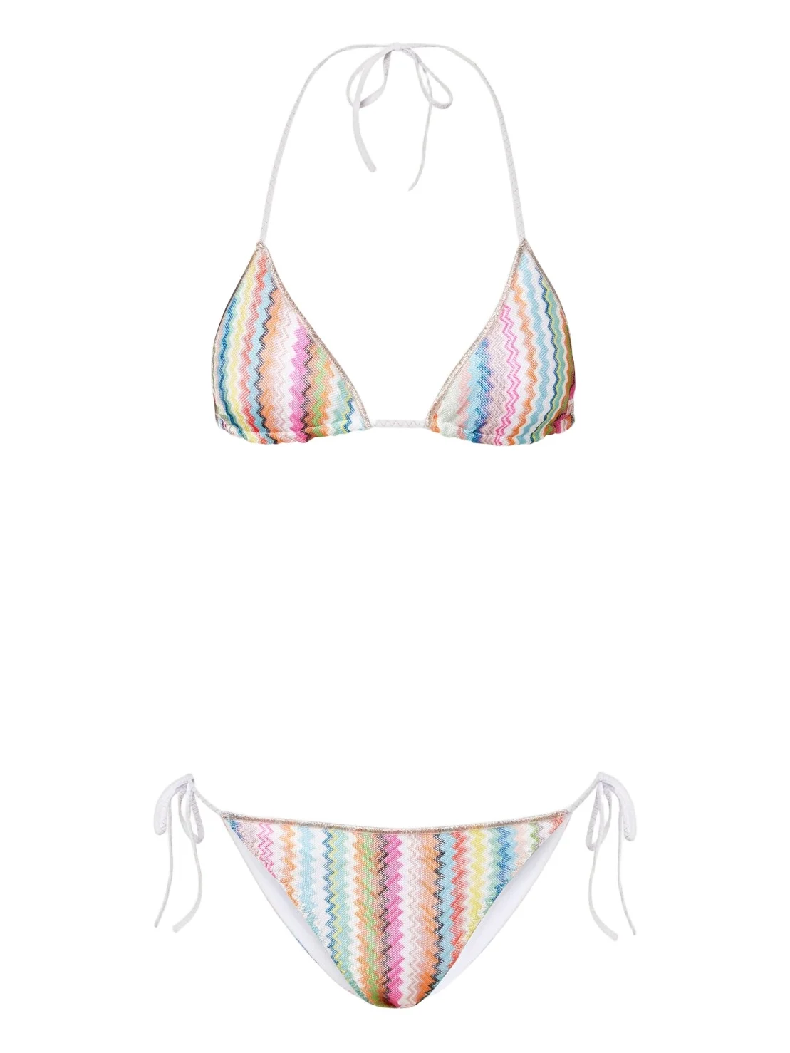 Missoni Zigzag lamé bikini
