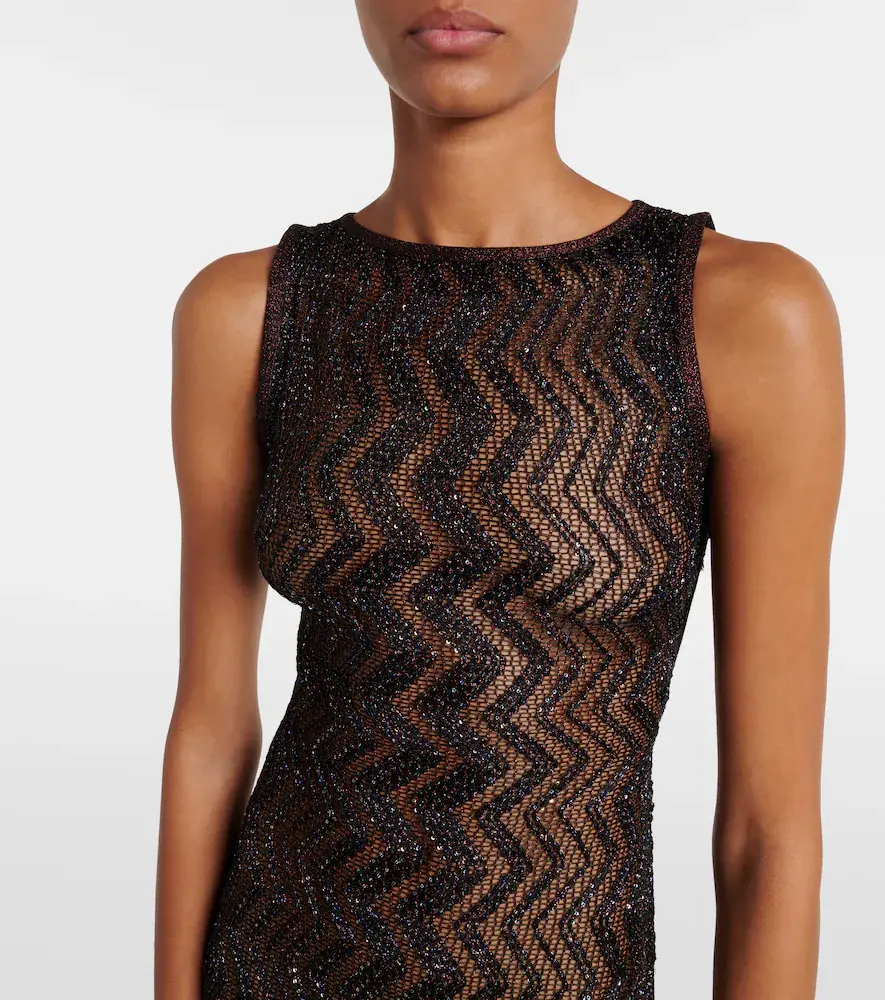 Missoni Zigzag sequined beach cover-up | Thumbnail 4 Missoni Zigzag sequined beach cover-up | Thumbnail 4