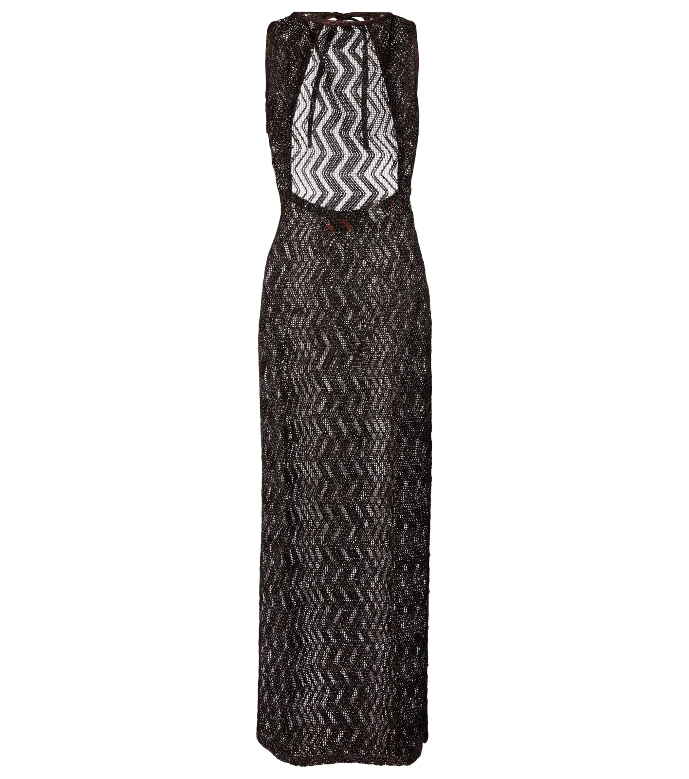 Missoni Zigzag sequined beach cover-up