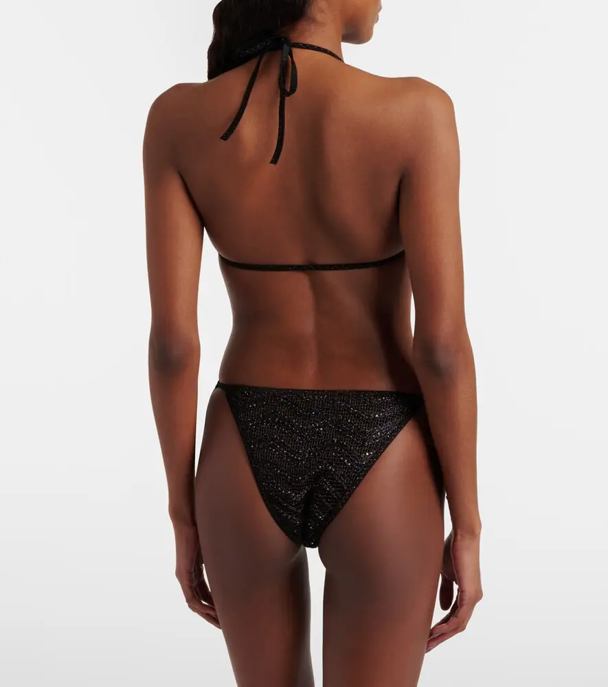 Missoni Zigzag sequined lamé bikini | Thumbnail 4