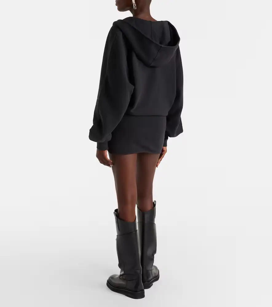 The Attico Cotton jersey sweatshirt dress | Thumbnail 2