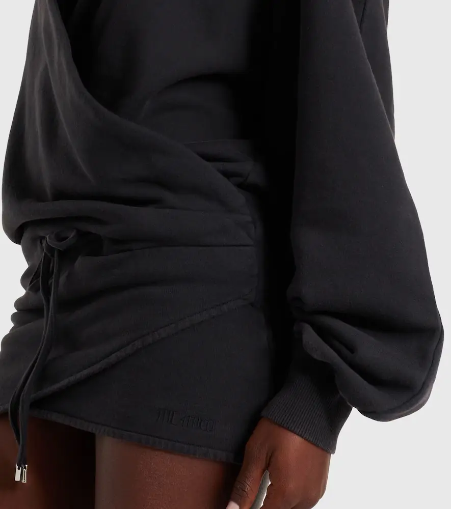 The Attico Cotton jersey sweatshirt dress | Thumbnail 5