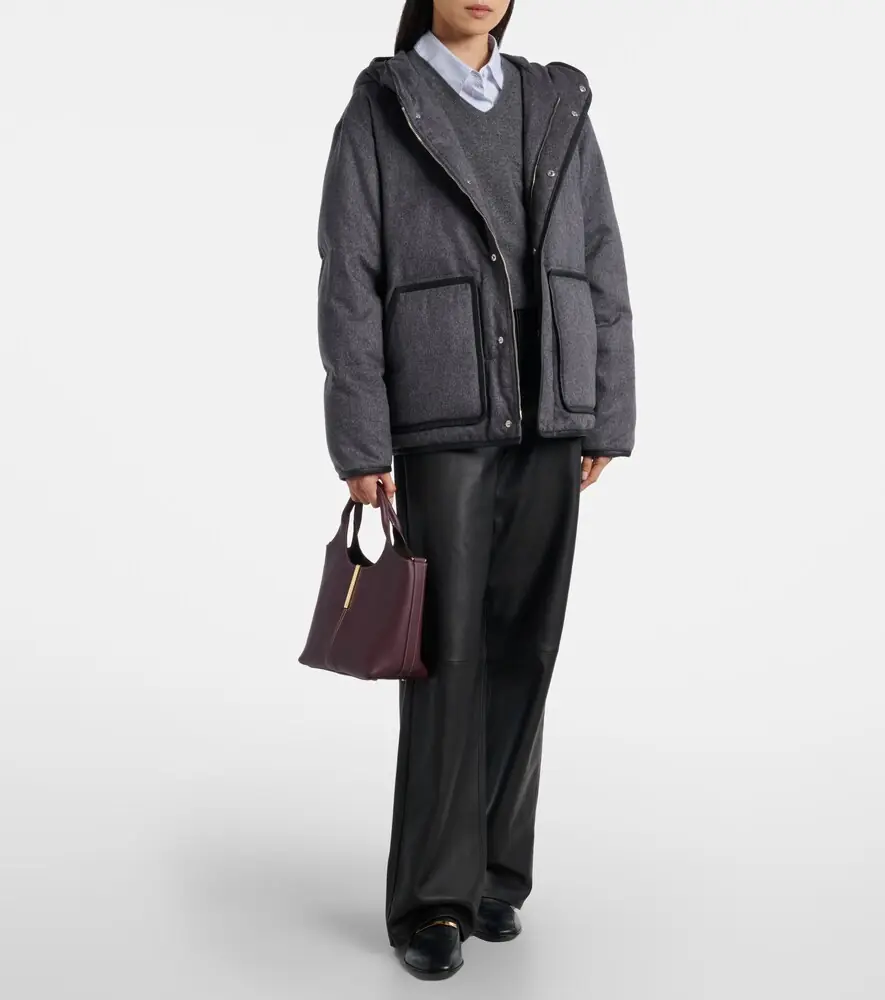 Tod's Belted hooded padded cashmere jacket | Thumbnail 2
