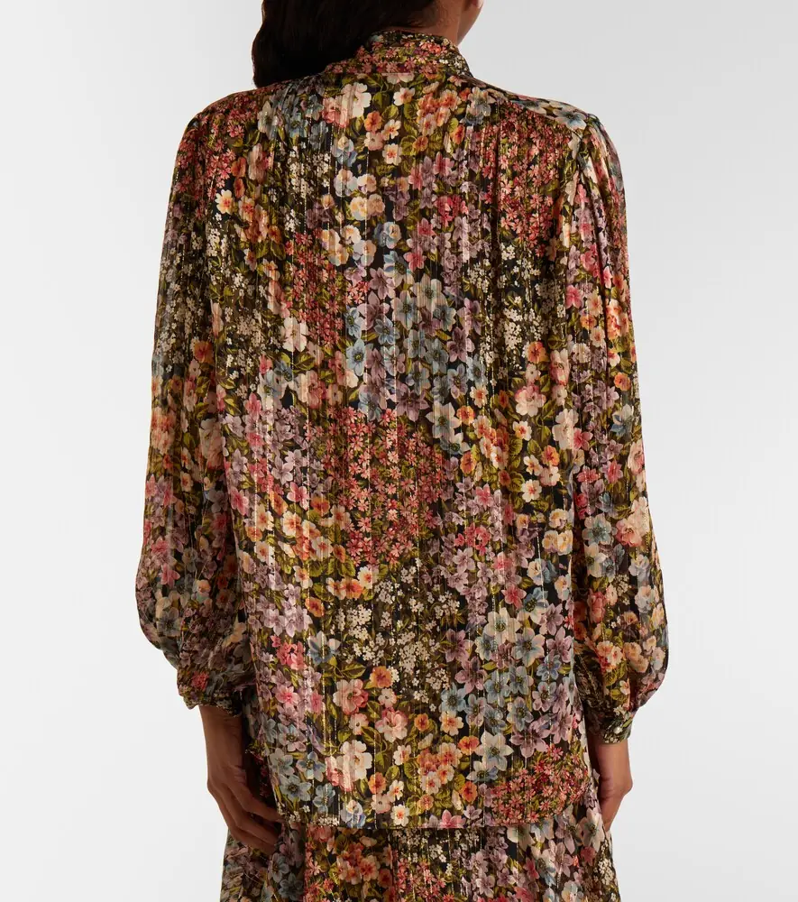 Valentino Garavani Floral silk blouse | Thumbnail 6