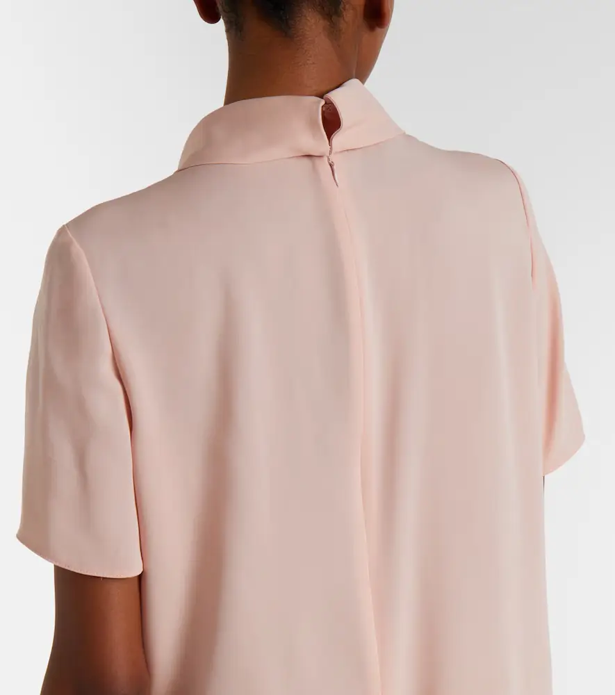 Valentino Garavani Silk georgette top | Thumbnail 3 Valentino Garavani Silk georgette top | Thumbnail 3