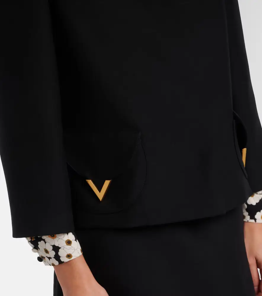 Valentino Garavani VGold Crepe Couture jacket | Thumbnail 2 Valentino Garavani VGold Crepe Couture jacket | Thumbnail 2