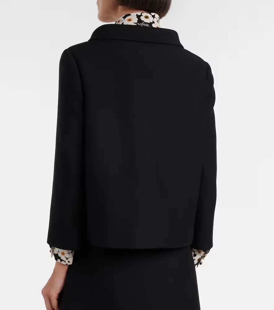 Valentino Garavani VGold Crepe Couture jacket | Thumbnail 5 Valentino Garavani VGold Crepe Couture jacket | Thumbnail 5