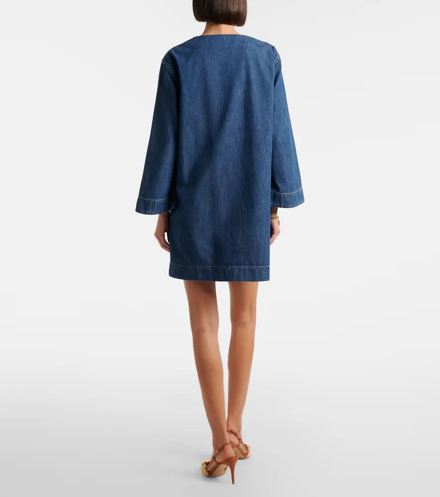 Valentino Garavani VGold chambray minidress | Thumbnail 5