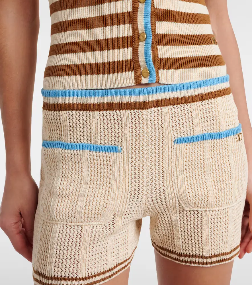 Valentino Garavani Cotton shorts | Thumbnail 2 Valentino Garavani Cotton shorts | Thumbnail 2