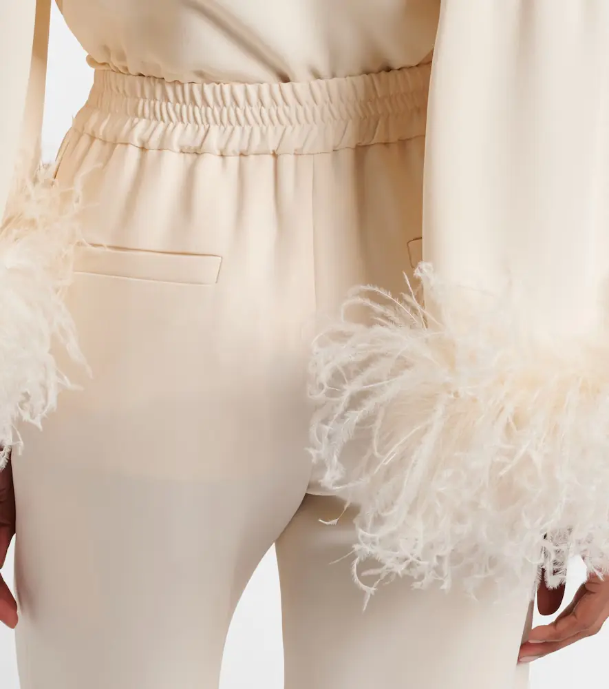 Valentino Garavani Cady Couture wide-leg pants | Thumbnail 5 Valentino Garavani Cady Couture wide-leg pants | Thumbnail 5