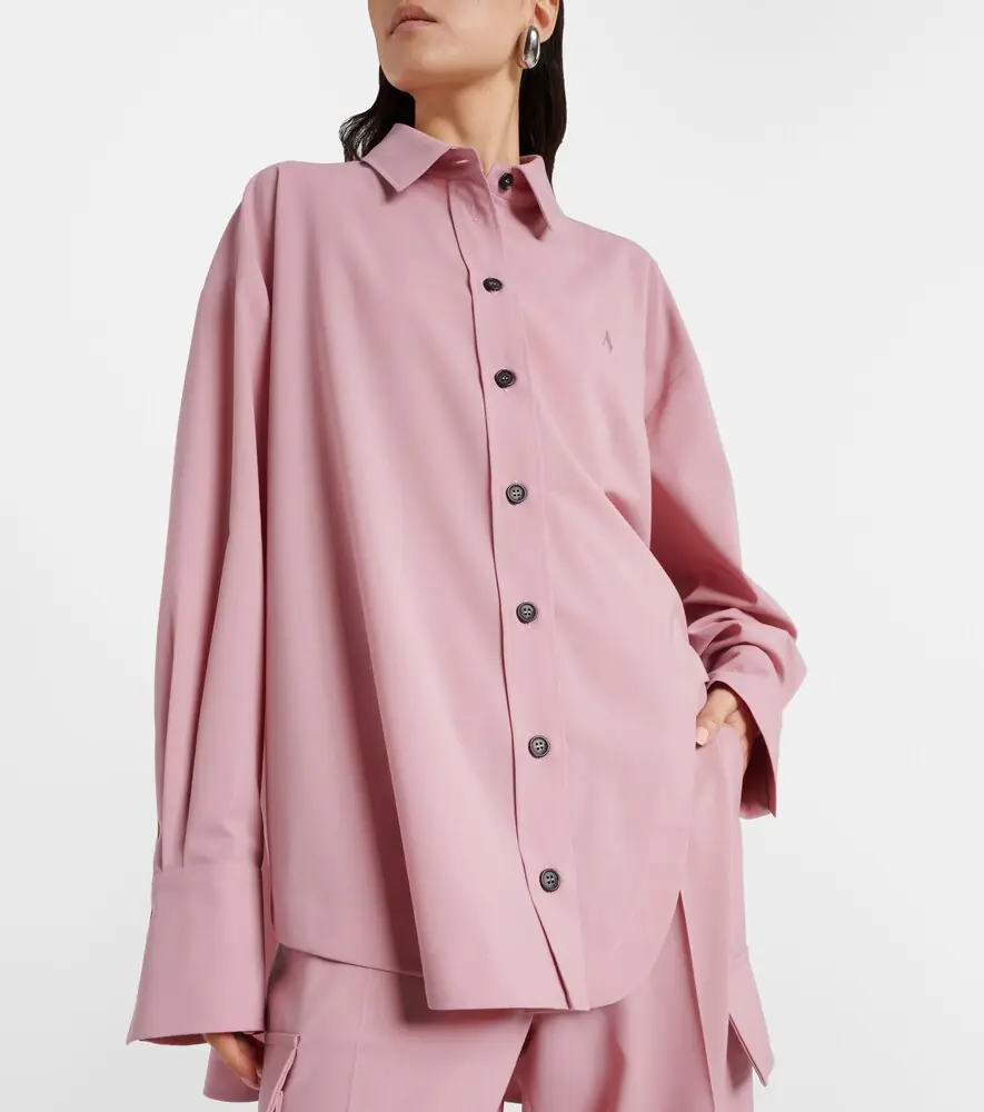 The Attico Diana asymmetric oversized shirt | Thumbnail 3 The Attico Diana asymmetric oversized shirt | Thumbnail 3