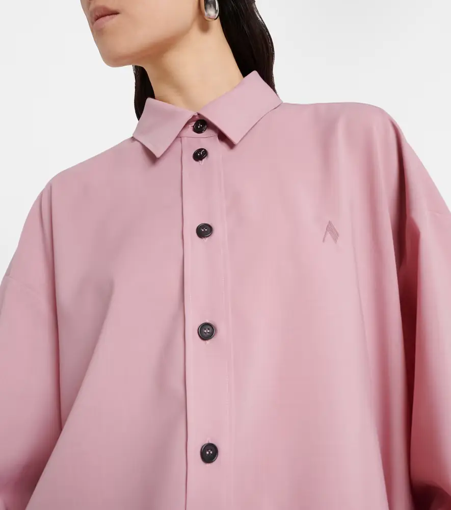 The Attico Diana asymmetric oversized shirt | Thumbnail 4 The Attico Diana asymmetric oversized shirt | Thumbnail 4