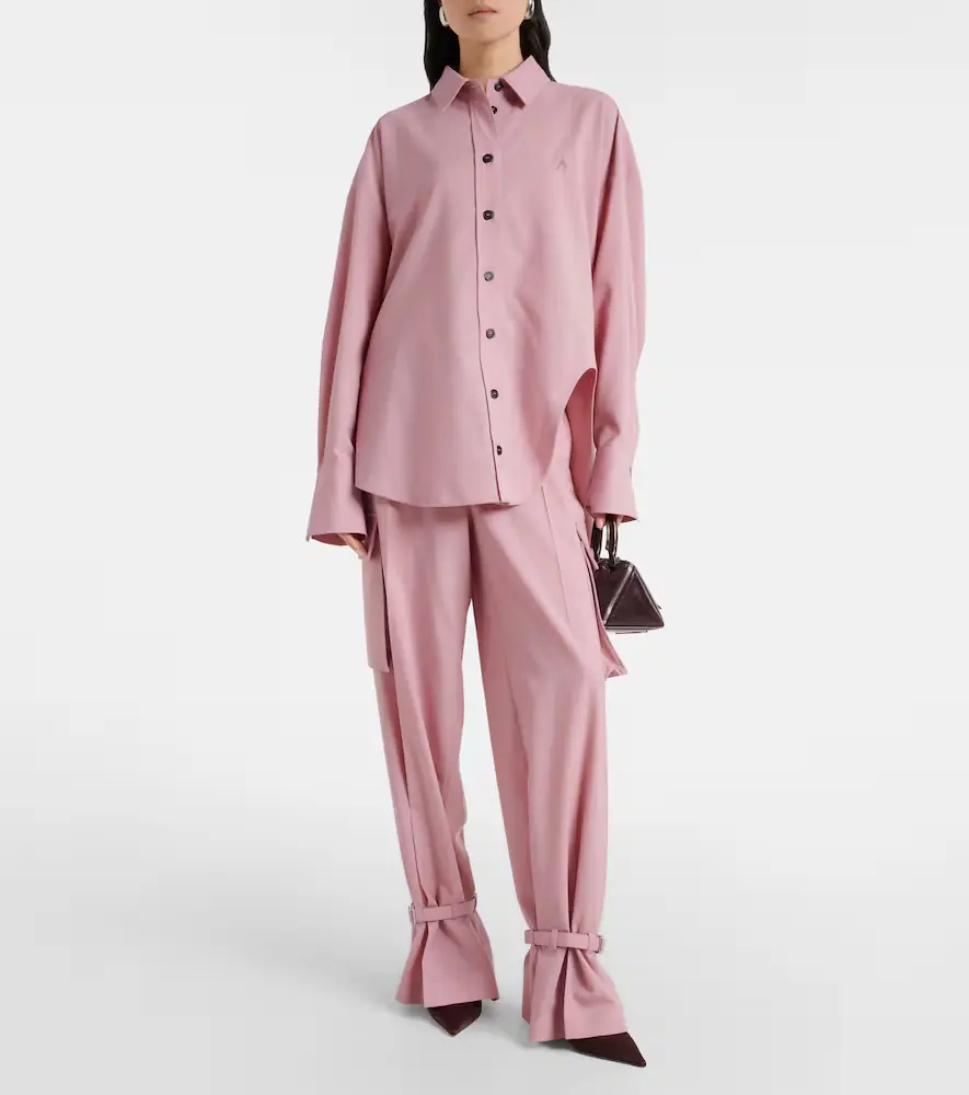 The Attico Diana asymmetric oversized shirt | Thumbnail 5 The Attico Diana asymmetric oversized shirt | Thumbnail 5