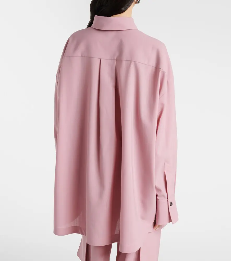 The Attico Diana asymmetric oversized shirt | Thumbnail 6 The Attico Diana asymmetric oversized shirt | Thumbnail 6