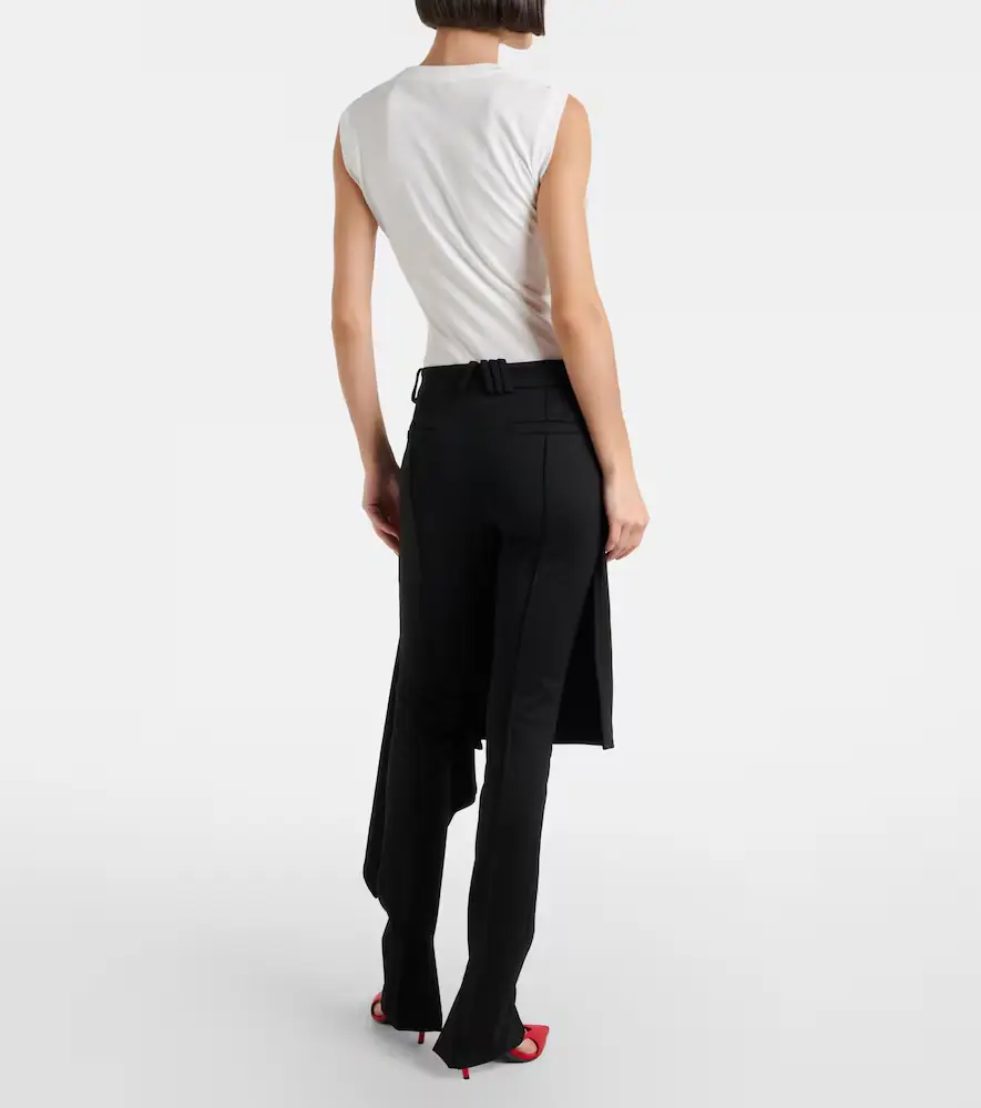 The Attico Draped slim pants | Thumbnail 2 The Attico Draped slim pants | Thumbnail 2