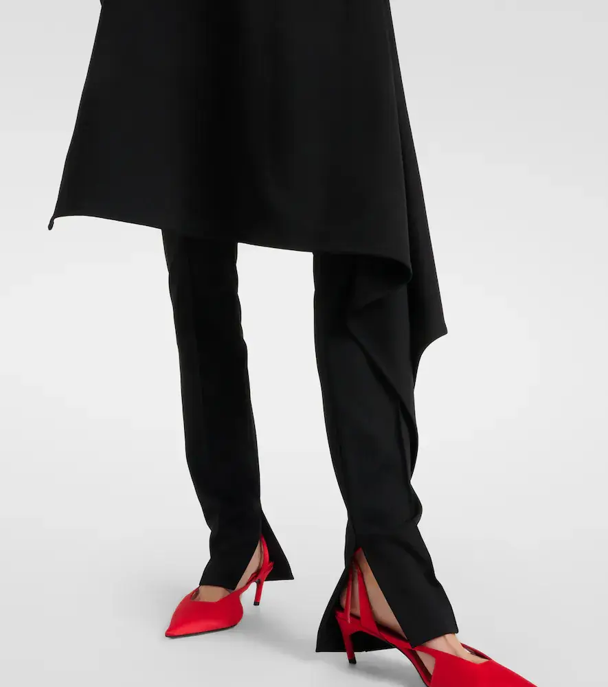 The Attico Draped slim pants | Thumbnail 5 The Attico Draped slim pants | Thumbnail 5