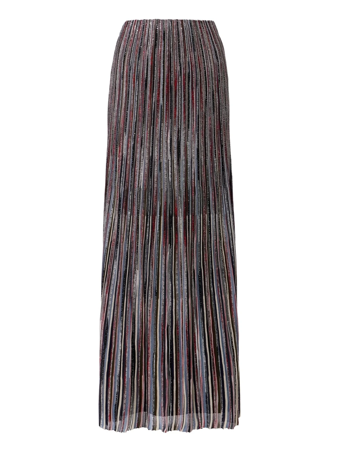 Striped lamé maxi skirt Striped lamé maxi skirt