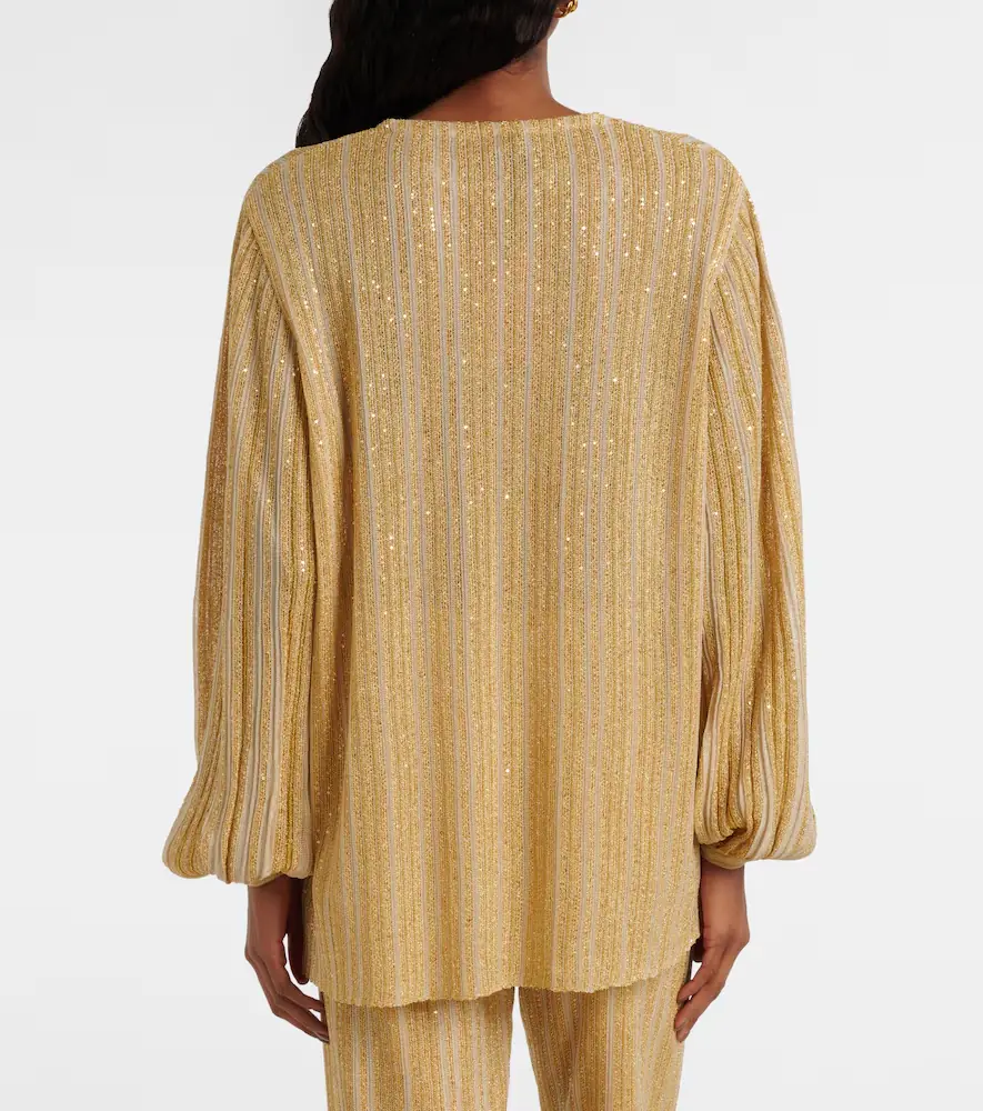 Missoni Cutout lamé blouse | Thumbnail 3 Missoni Cutout lamé blouse | Thumbnail 3