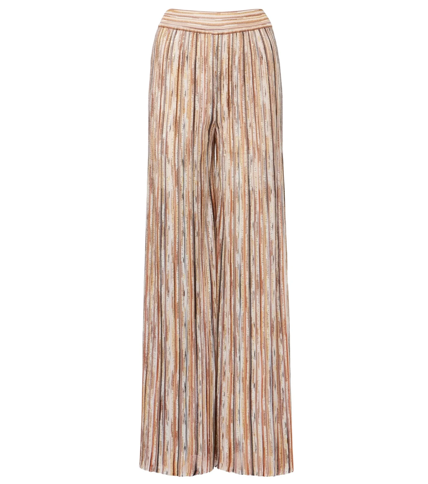 Missoni Sequined striped wide-leg pants