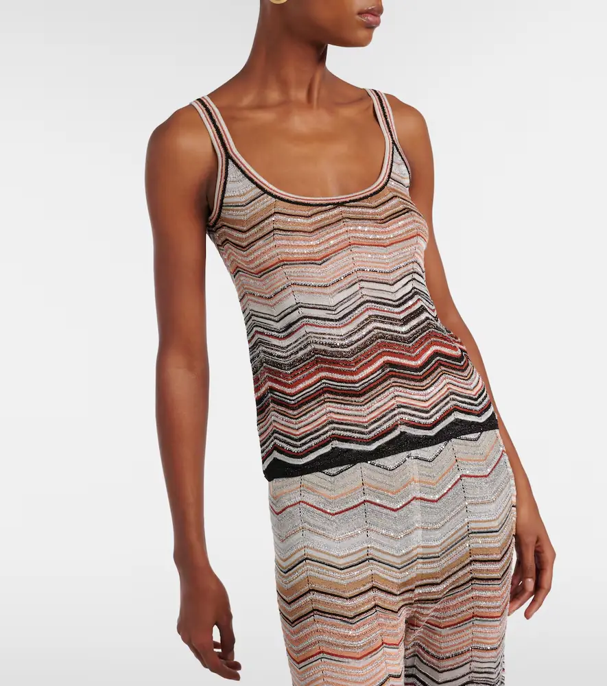 Missoni Zigzag sequined lamé top | Thumbnail 2