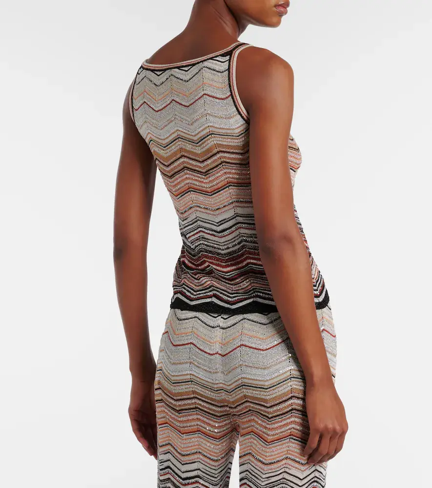 Missoni Zigzag sequined lamé top | Thumbnail 5