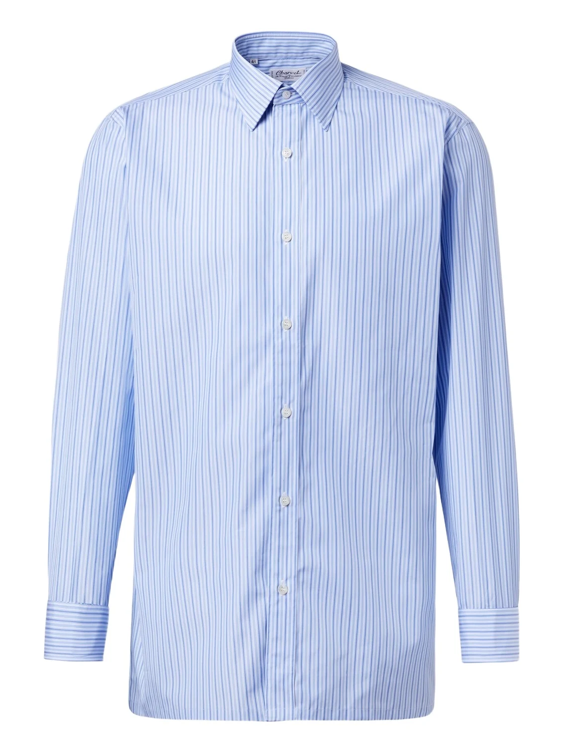 Striped cotton poplin shirt Striped cotton poplin shirt