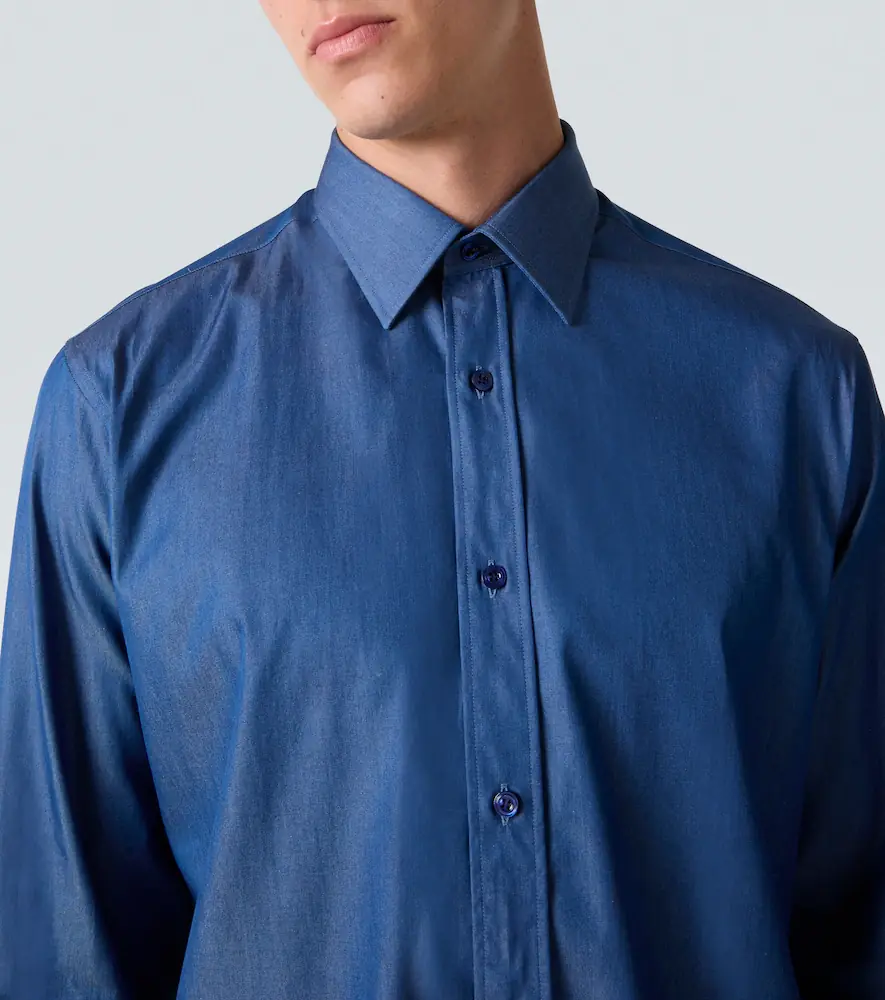 Charvet Denim shirt | Thumbnail 5