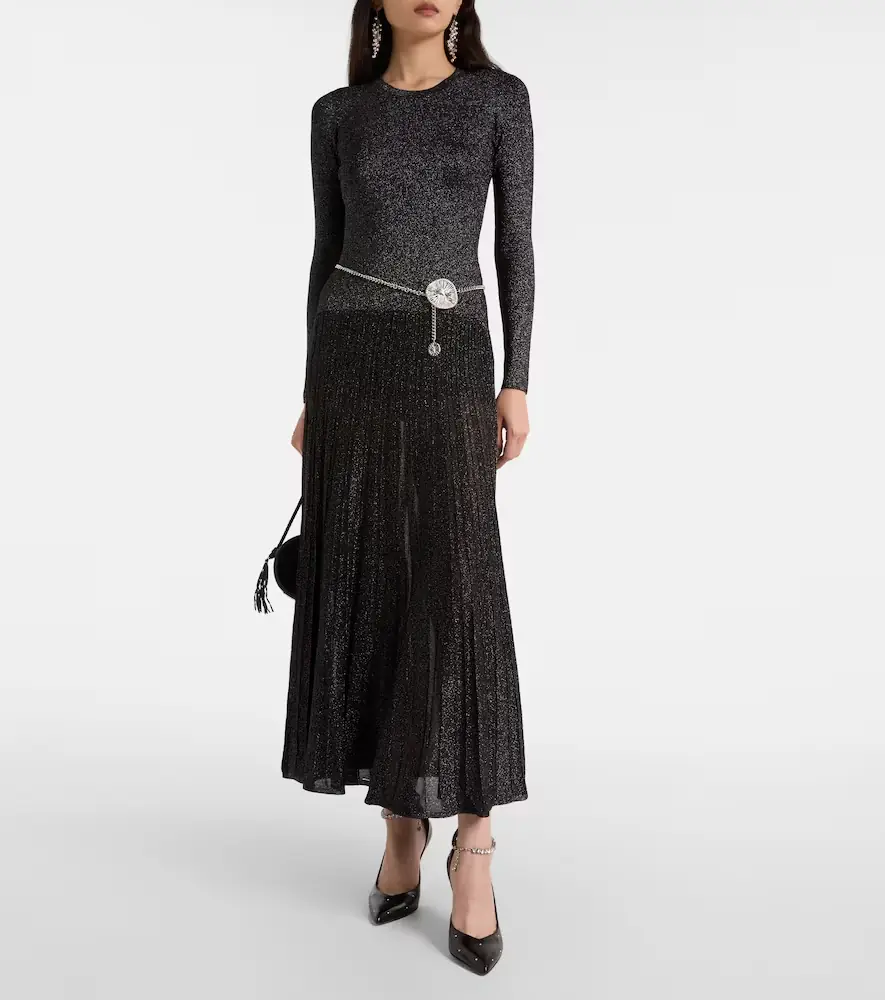 Isabel Marant Guetty pleated maxi dress | Thumbnail 5
