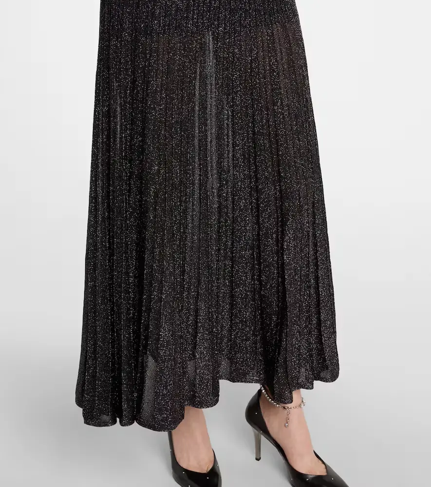 Isabel Marant Guetty pleated maxi dress | Thumbnail 6