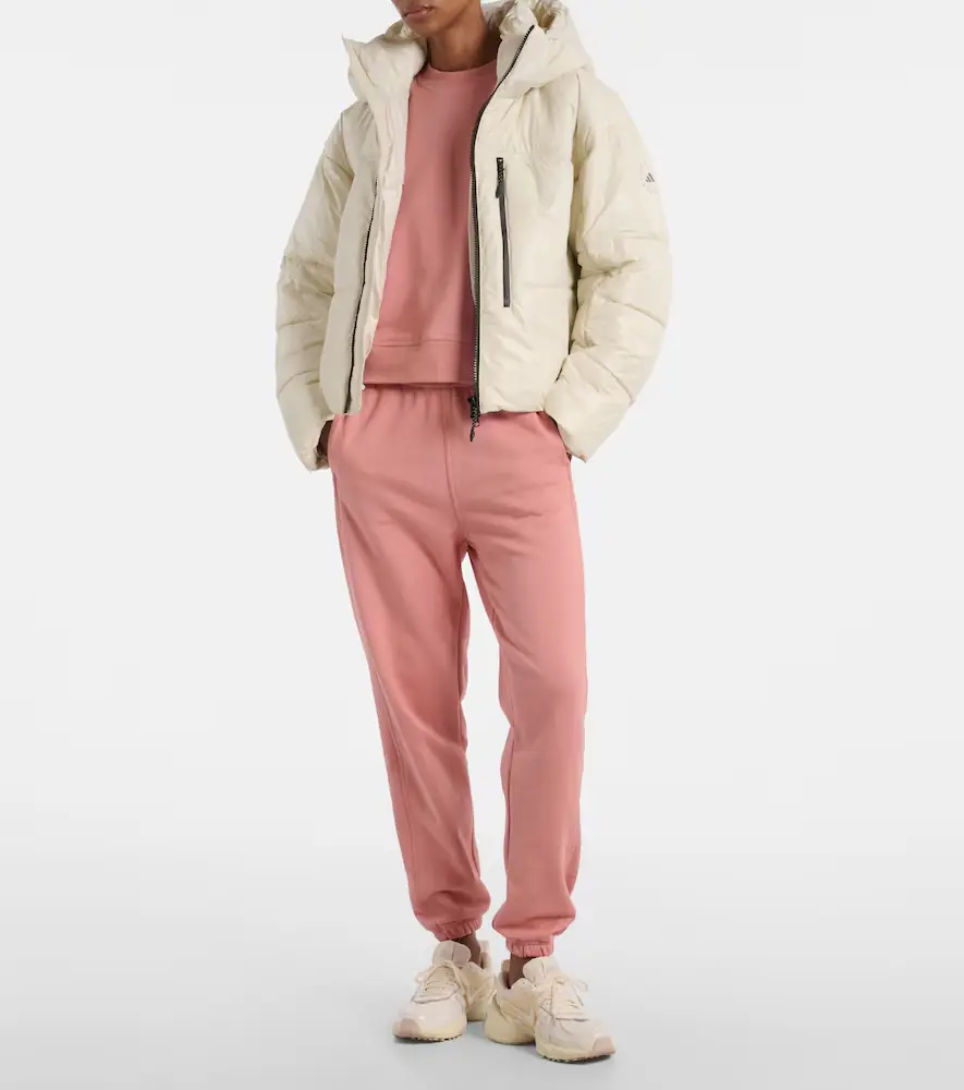 adidas by Stella McCartney Hooded cropped jacket | Thumbnail 6 adidas by Stella McCartney Hooded cropped jacket | Thumbnail 6