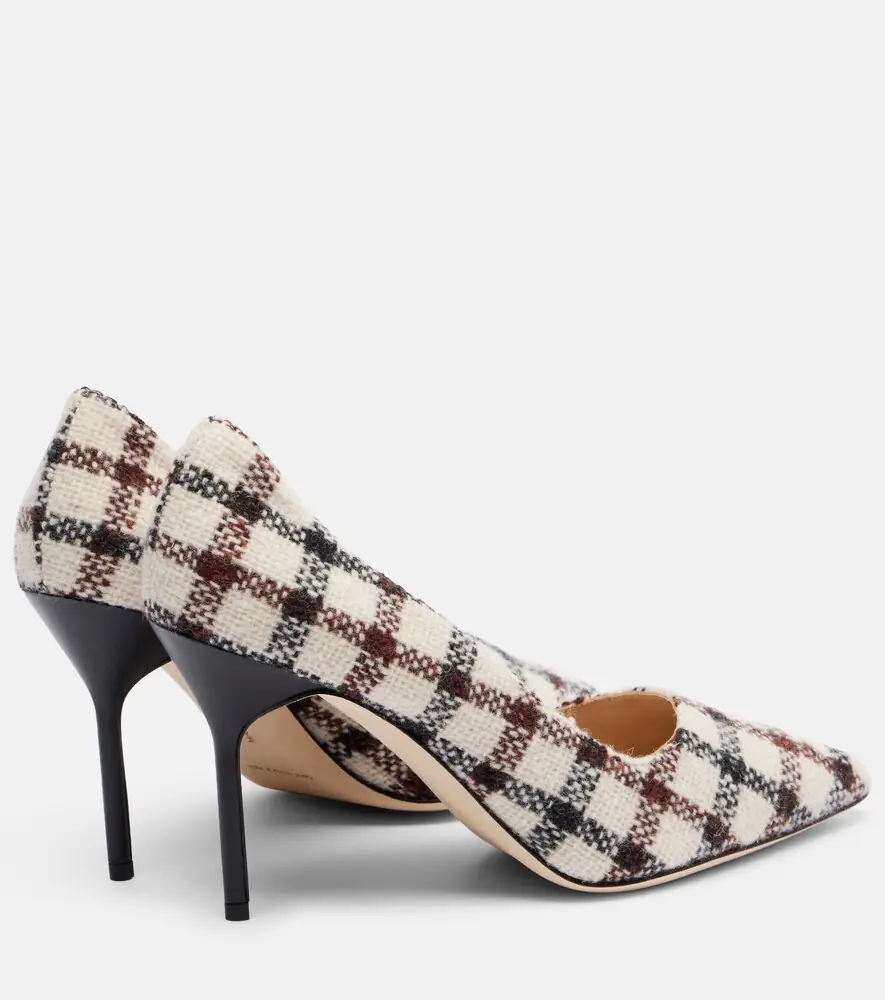 Manolo Blahnik BB 90 checked pumps | Thumbnail 3
