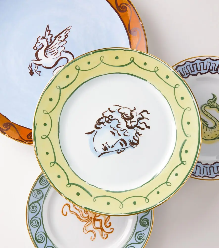 GINORI 1735 Il Viaggio di Nettuno porcelain charger plate | Thumbnail 3