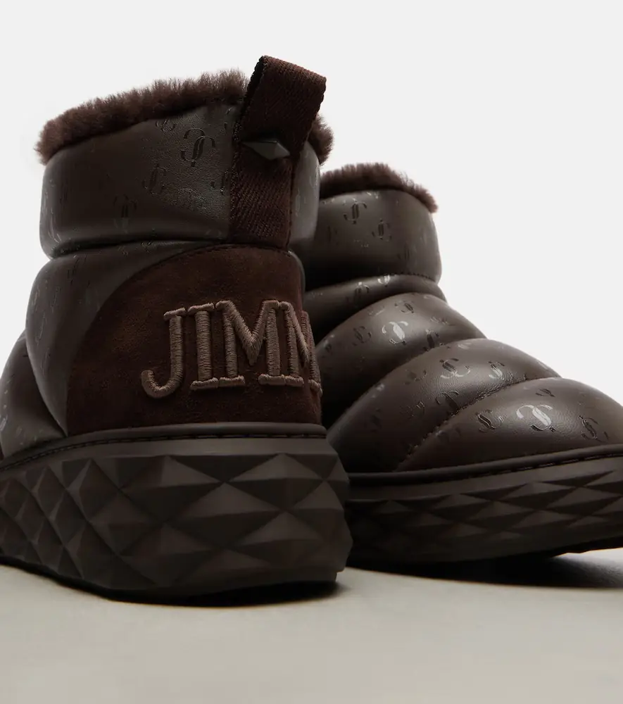 Jimmy Choo Xan shearling-lined leather snow boots | Thumbnail 2 Jimmy Choo Xan shearling-lined leather snow boots | Thumbnail 2